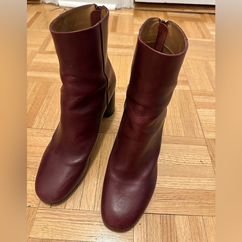 Sandro Sacha Leather Boots, size 40